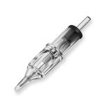 CE Certificated 1RL Tattoo Cartridge Needle Zero Noise Transparent Color for sale