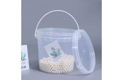China Round Shape 3L Food Grade PP Plastic Pails Customized Personalized Logo With Printed supplier