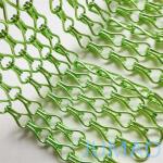 Aluminum Mesh Material Metal Chain Link Curtains Lightweight And Flexible for sale