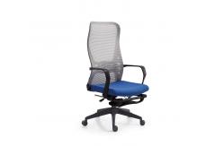 China OEM ODM High Back Swivel Desk Chair Nylon Back Frame Material supplier