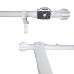 Aluminum Alloy Roman Curtain Rod Motorized Wifi Control Automatic Curtain Track for sale