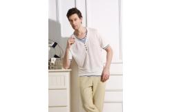 China Durable Classic Hemp Cotton Clothing Plain Hemp Shirts Weekend Style supplier