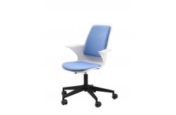 China Unfolded Training Room Tables And Chairs Swivel PP Plastic  With Cotton Pad supplier