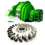 Hydropower Station Pelton Turbine Generator with 50/60Hz Frequency for sale