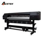 6 Colors Eco Solvent Wide Format Printer fast speed for vinyl banner for sale