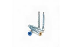 China Countersunk Head Hexagonal Socket Screw Self Tapping Roller Thread Straight Trimming supplier