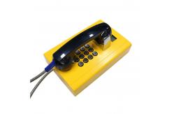 China IP55 Analogue DC12V POE Vandal Resistant Telephone SIP GSM LCD Display supplier