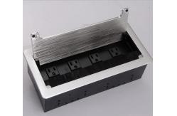 China American Standard Cable Cubby Box / Countertop Socket Line Brush Multimedia Information Box supplier