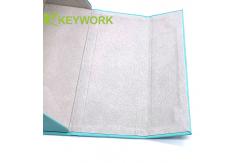 China Mini Tri-Folding Optical Triangular Magnetic Metal Eyewear Case Resist Compression supplier