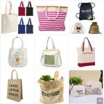 15oz Snap Button X Stitched Canvas Cotton Tote Bag