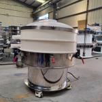 Plastic Pellet Vibrating Sieve Screen Anti Corrosion For Industrial Powder for sale