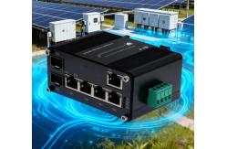 China Industrial 7-Port PoE Powered Gigabit Switch with PoE Passthrough SFP supplier