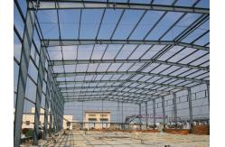 China Prefab Space Frame Construction Structure Industrial Metal Building Storage Units supplier