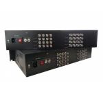 32CH 720P 960P 1080p HD 1080p CVI/TVI/AHD with RS485 data Video Converter / Fiber Optic Transmitter for sale