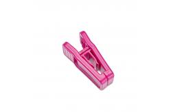 China A Style Plastic Clothes Line Hanger Clip red supplier