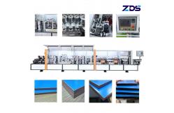 China Automatic PVC Pre Milling Edge Banding Machine Double Glue Pot Edgebander Machine supplier