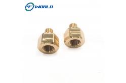 China Precision CNC Brass Turning Accessories, Machined C36000 Brass supplier