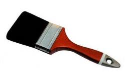 China Double Boiled Black Bristle Painting Brush For Precise And Controlled supplier
