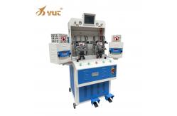 China 3KW Computer Controlled Shoe Moulding Machine Automatic Shoe Upper Machine supplier