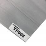 Smart Motorized Roller Sheer Horizontal Blinds Fabric Three Layers for sale