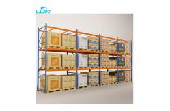 China 3000KG Per Level Heavy Duty Pallet Racking Powder Coated CE H6000mm supplier