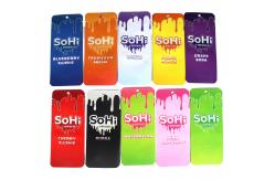 China Eco Friendly 3 Side Seal Pouch Plastic Soft Touch Vape Packing supplier