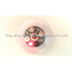 Flashing Waterproof  Round push button module for Kid 's Clothing , Shoes, Pillow