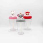 Recycled 500ml Tritan Water Bottles With Cartoon Rabbit Stopper for sale
