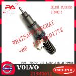 4 Pin Excavator D13 Diesel Inyector Common Rail Injector 21340612 Bebe4d24002 Injector For Renault Trucks V-O-L-V Fh12 12. for sale