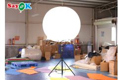 China Outdoor Led Lighted 1.5m Inflatable SS Tripod Balloon supplier