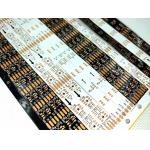 12V 24V Colorful LED Strip PCB Board Design Double Layer Board With OSP Antioxidant for sale