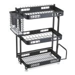 33CM Dish Drying Rack Stainless Steel 201 Drainboard Utensil Holder For Plates Bowls Kitchen for sale