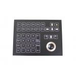 38 Keys Panel Mount Trackball Pointing Device Industrial Membrane Keypad MTB for sale
