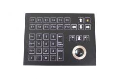 China 38 Keys Panel Mount Trackball Pointing Device Industrial Membrane Keypad MTB supplier
