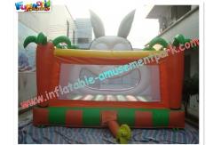 China Inflatable Rabbit Commercial Bouncy Castles With CE / EN14960 supplier