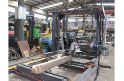 China Portable Circular Sawmill, Double Saw Blade Angle Sawmill Cutting Log supplier
