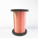 1UEW / 155℃ Enamel Copper Magnet Wire , 0.012 - 0.8mm Generator Copper Winding Wire for sale