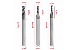 China Metric CNC Milling Cutter Tungsten 4 Flutes Carbide Rotary Bits Tool supplier