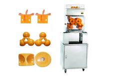 China 304 Stainless Steel Electric Citrus Juicer Table Top With Automatic Feeder supplier
