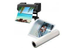 China Large Format Waterproof Inkjet Metallic Glossy Photo Paper Roll 250gsm supplier