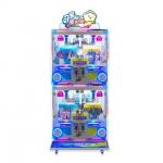 Customized Indoor Amusement Park 4 Players Clip Prize Gift Game Claw Machine for Your for sale