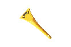 China Yellow Sharp Replaceable Windows Scraper Blade For Paint supplier