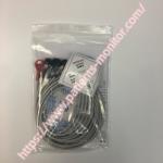 EY6502B PN 115-004869-00 Patient Monitor Parts Mindray TEL-100 ECG Leadset 5 Lead 7 Pin Telemetry AHA Snap for sale