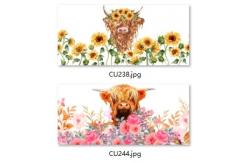 China Foil Hot Stamping AB transfer film UV DTF Cup Wrap Transfers supplier
