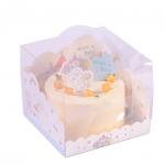 AI CDR Or PDF Design Cake Packaging Boxes for CMYK / Pantone Printing for sale