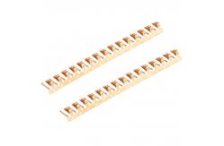 China Stamping Pc Power Contact Socket Copper Pin Brass Socket Contact supplier
