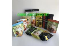 China Chocolate Coffee Snack Bag Packaging Custom Food Grade Material With Zipper supplier