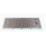 71 Keys Dynamic Washable Panel Mount Keyboard Metal For Internet Public Phones for sale