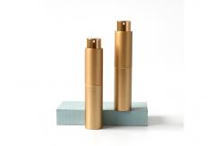 China 5ml Mini Refillable Portable Perfume Atomiser Pocket Aluminum Pump Spray supplier