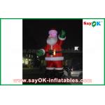 Inflatable Tall Man Inflatable Inflatable Air Dancer Festeval Decoration Santa Claus Red Color For Event for sale